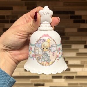 Precious Moments Vintage Pretty As A Christmas Tree 1994 Decorative Bell